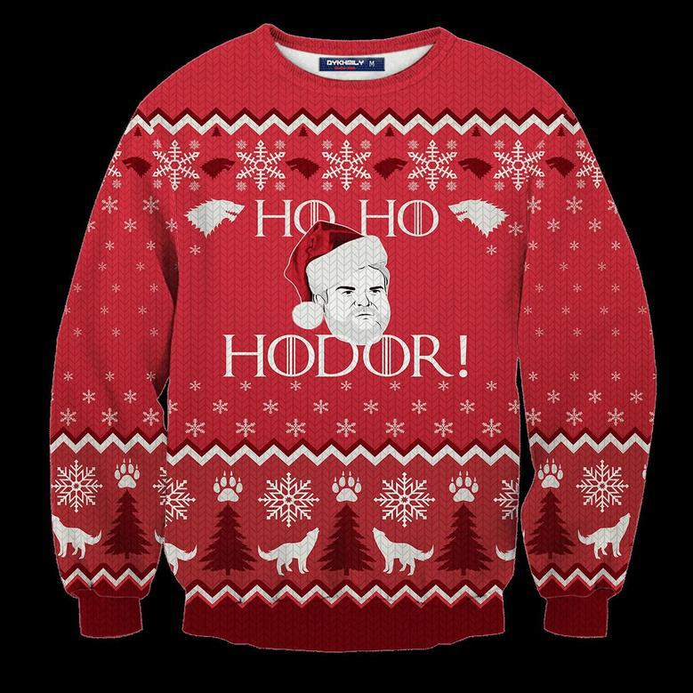 Ho! Ho! Hodor! Ugly Christmas Sweater