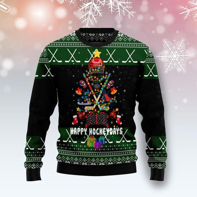 Hockey Christmas Ugly Christmas Sweater