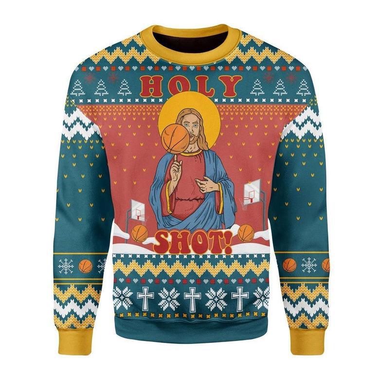 Holy Shot Ugly Christmas Sweater