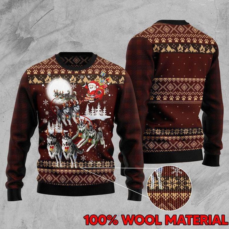 Husky Dog Ugly Christmas Sweater