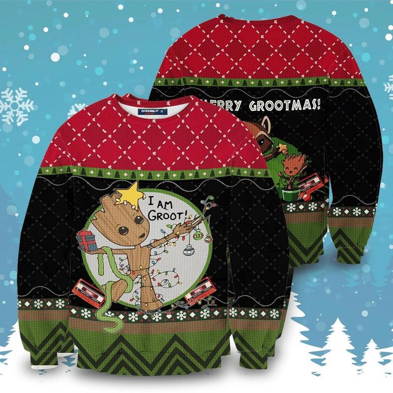 I Am Groot Ugly Christmas Sweater