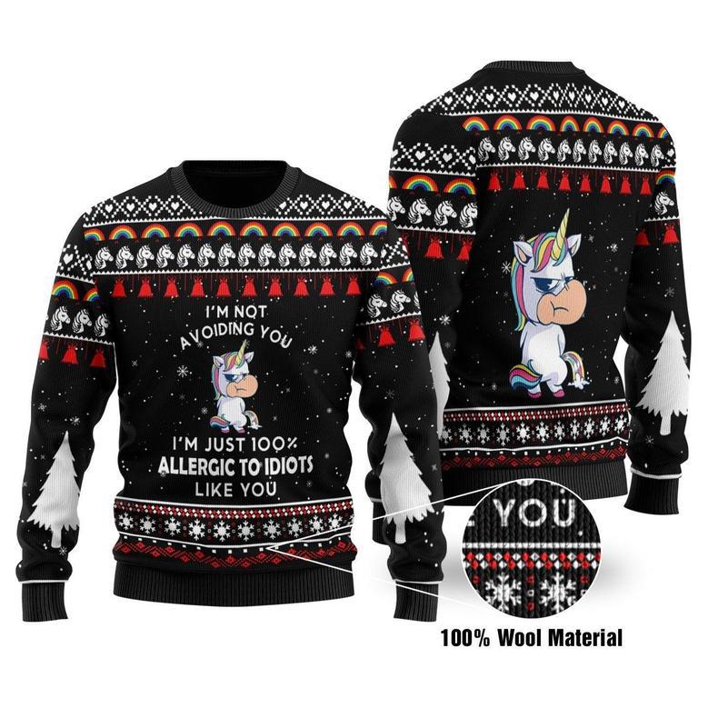 Im Not Avoiding You Ugly Christmas Sweater