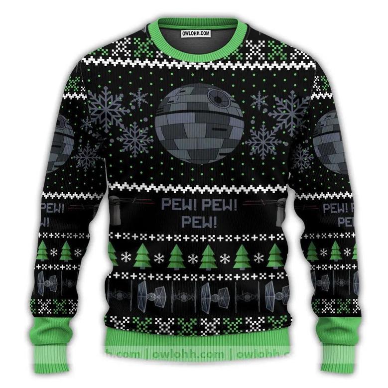 Imperial Death Star Star Wars Ugly Christmas Sweater, Jumper