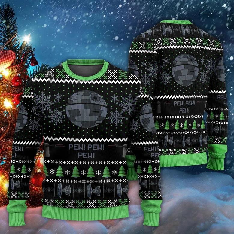 Imperial Death Star Star Wars Ugly Christmas Sweater