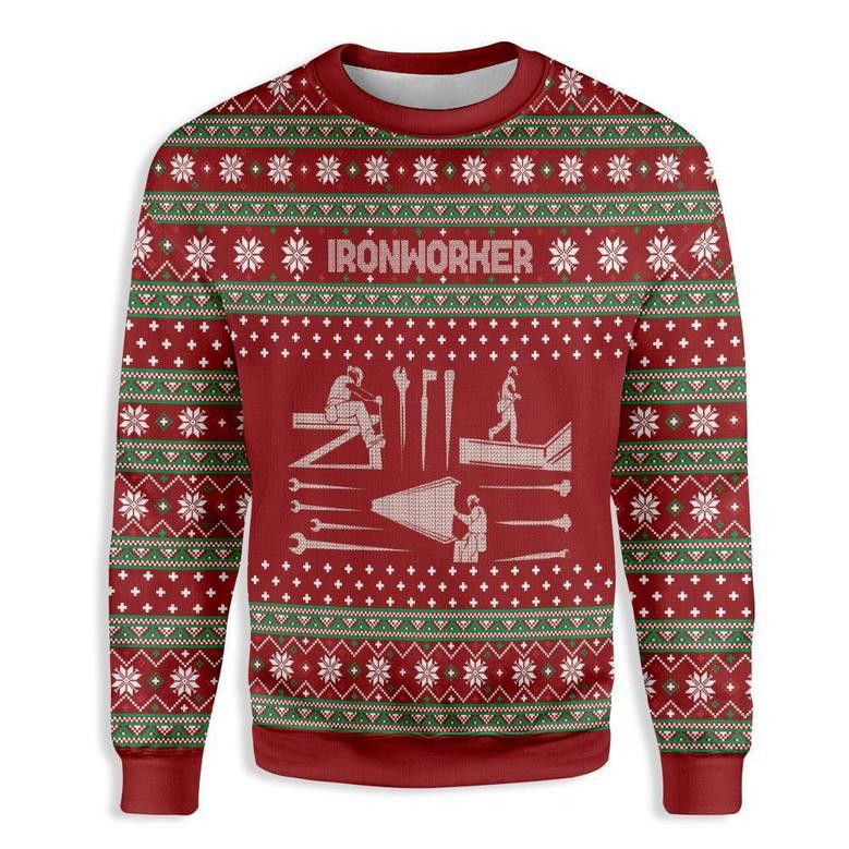 Ironworker Christmas Ugly Christmas Sweater