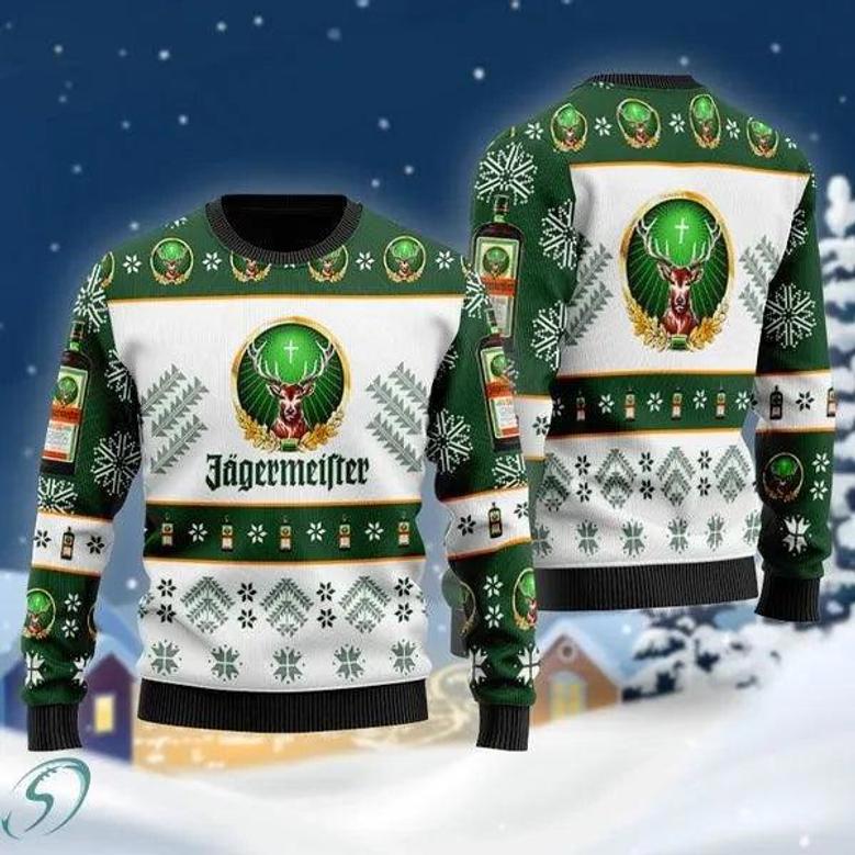 Jagermeister Ugly Christmas Sweater, Jumper