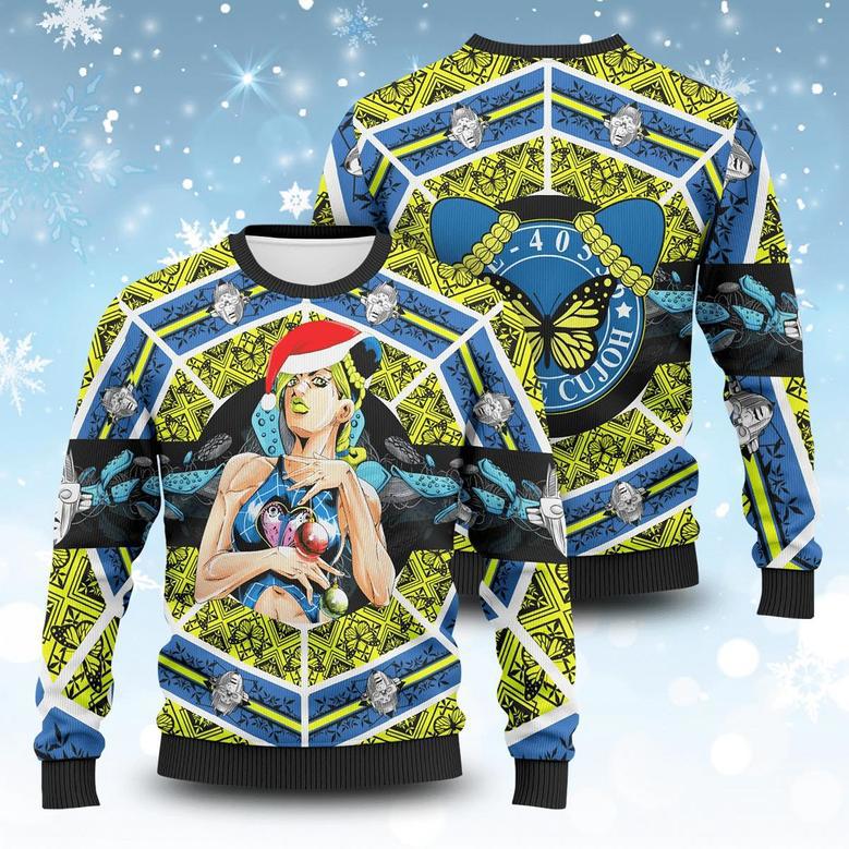 Jolyne Cujoh Xmas Ugly Christmas Sweater