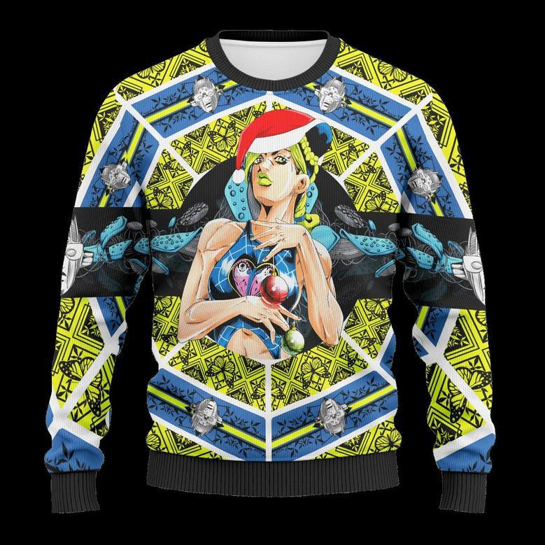 Jolyne Cujoh Xmas Ugly Christmas Sweater