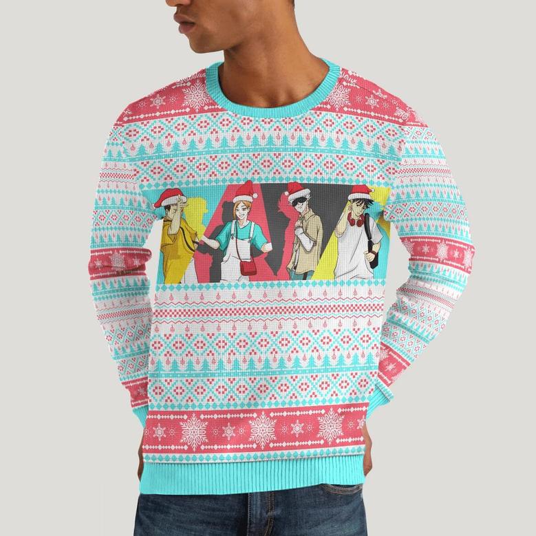 Jujutsu Paradise Ugly Christmas Sweater