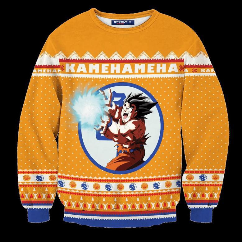 Kamehameha Ugly Christmas Sweater