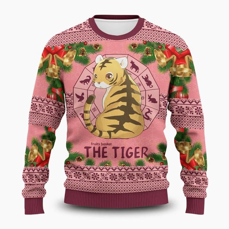 Kisa The Tiger Ugly Christmas Sweater