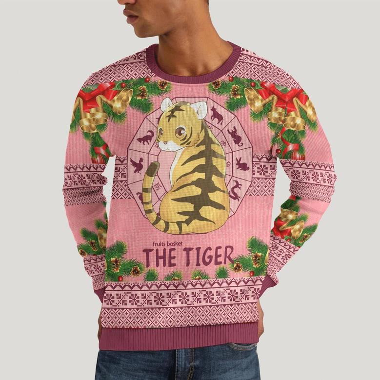 Kisa The Tiger Ugly Christmas Sweater