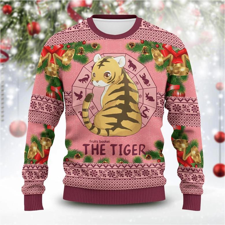 Kisa The Tiger Ugly Christmas Sweater