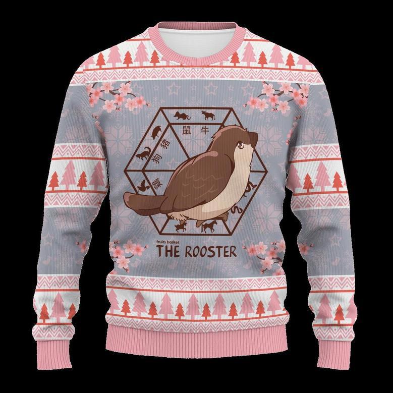 Kureno The Rooster Ugly Christmas Sweater