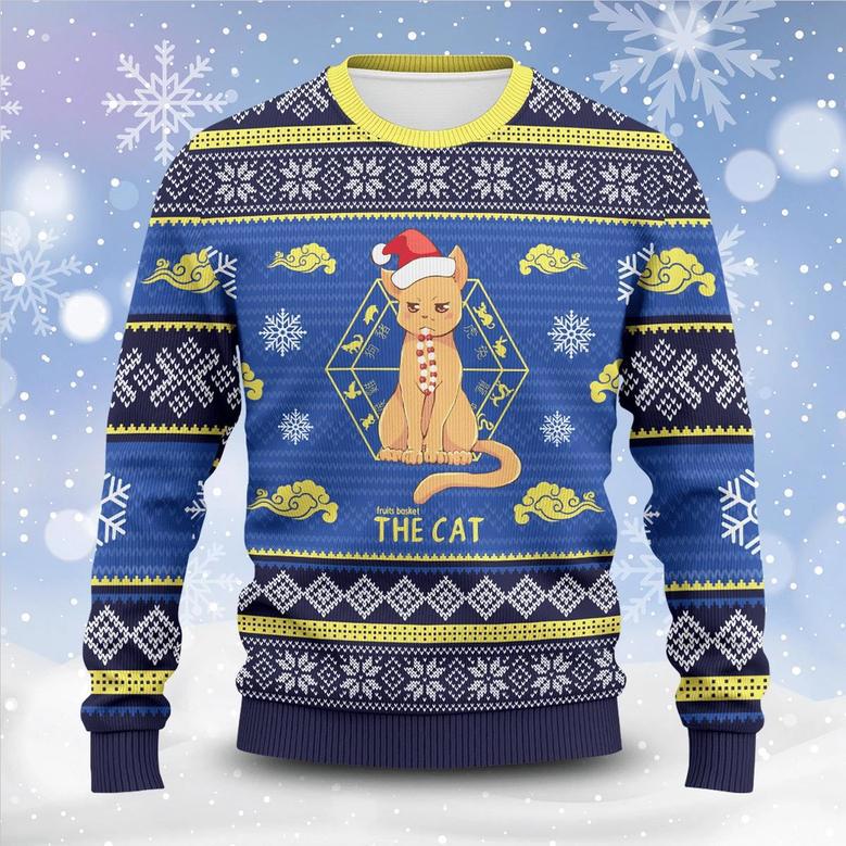 Kyo The Cat Ugly Christmas Sweater