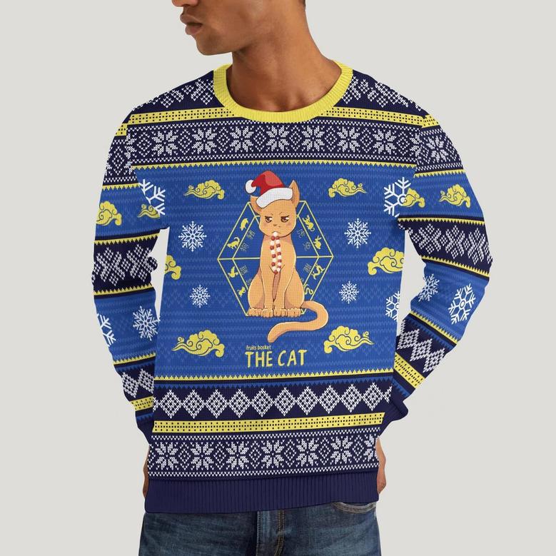 Kyo The Cat Ugly Christmas Sweater