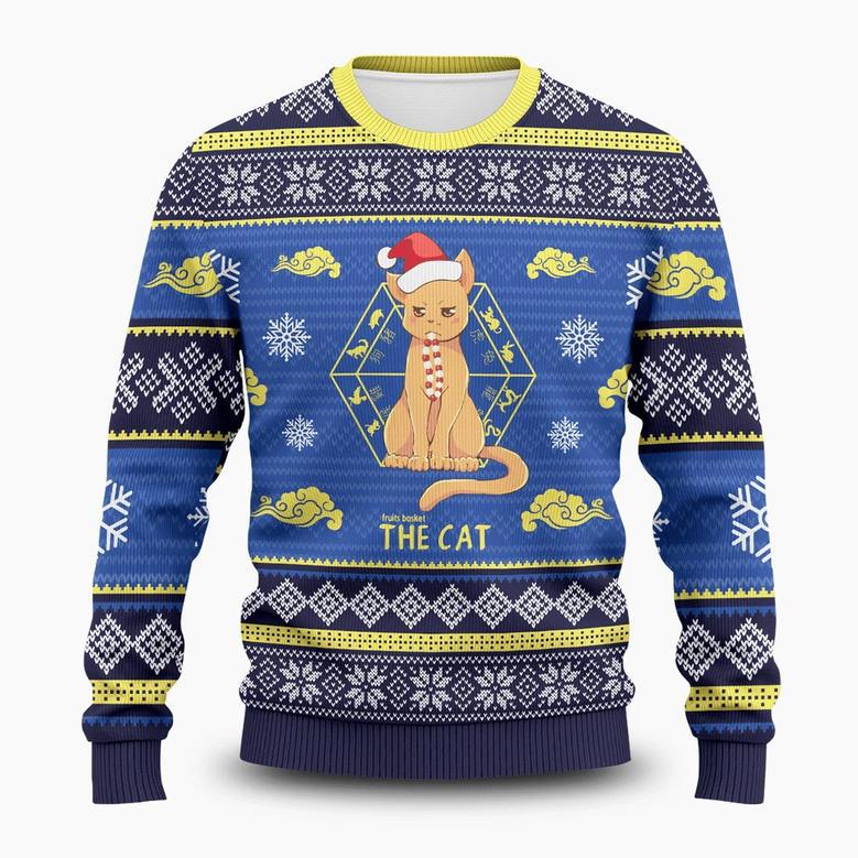 Kyo The Cat Ugly Christmas Sweater