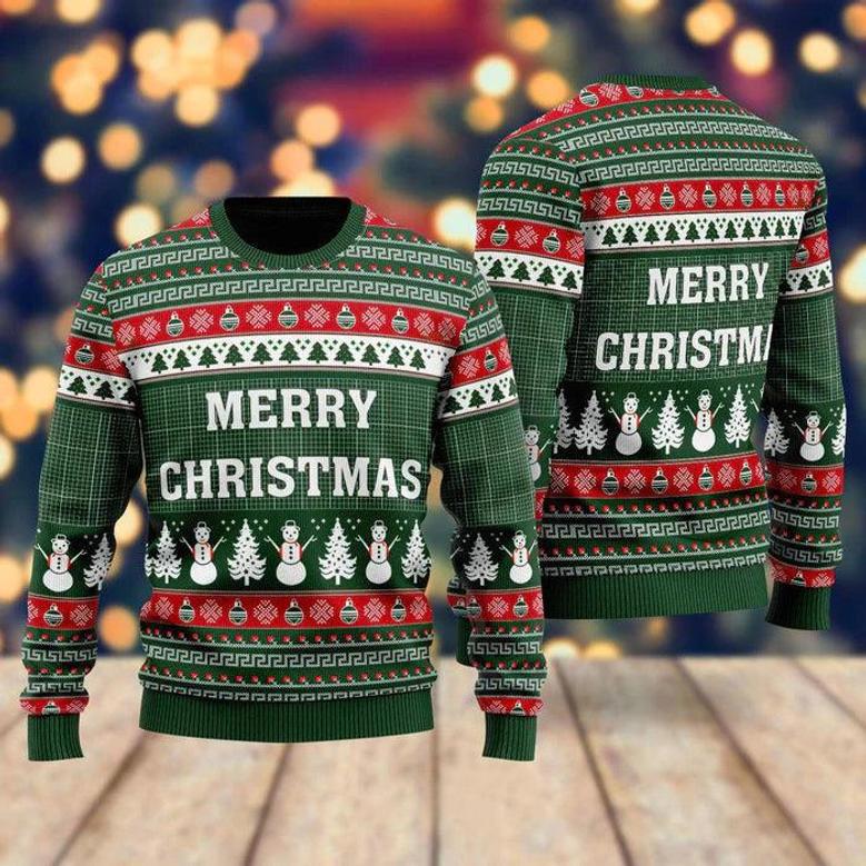 Light Up Xmas Ugly Christmas Sweater For Men & Women