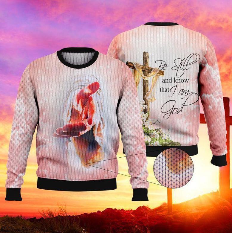 Love God Ugly Christmas Sweater