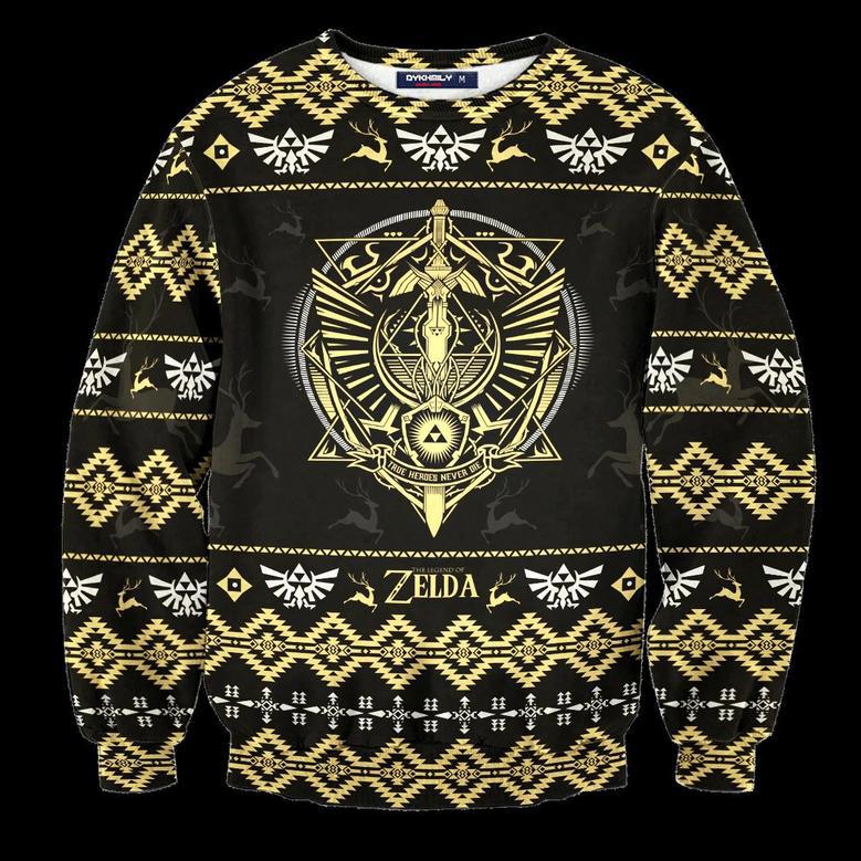 Loz Master Sword Ugly Christmas Sweater