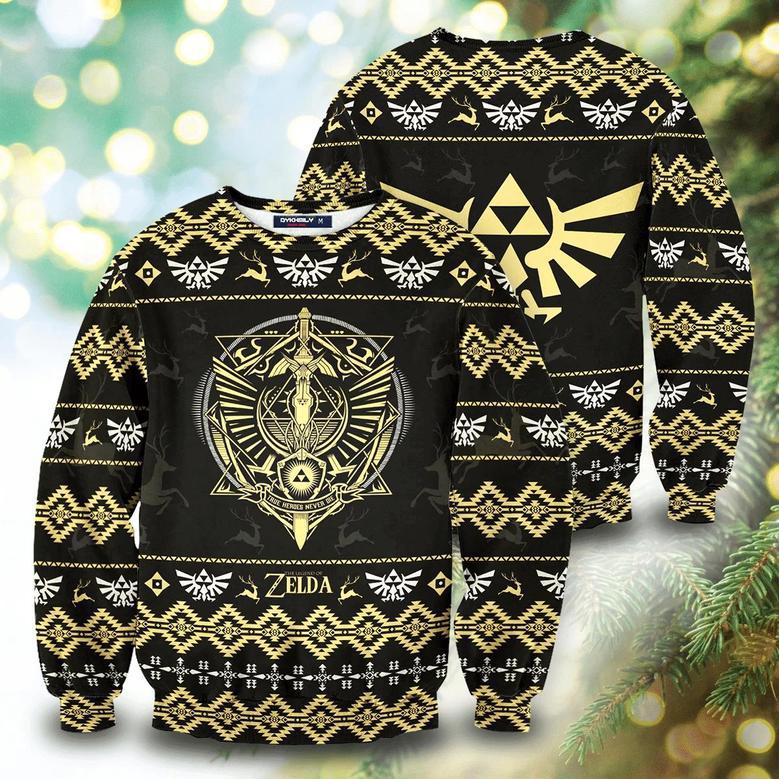 Loz Master Sword Ugly Christmas Sweater