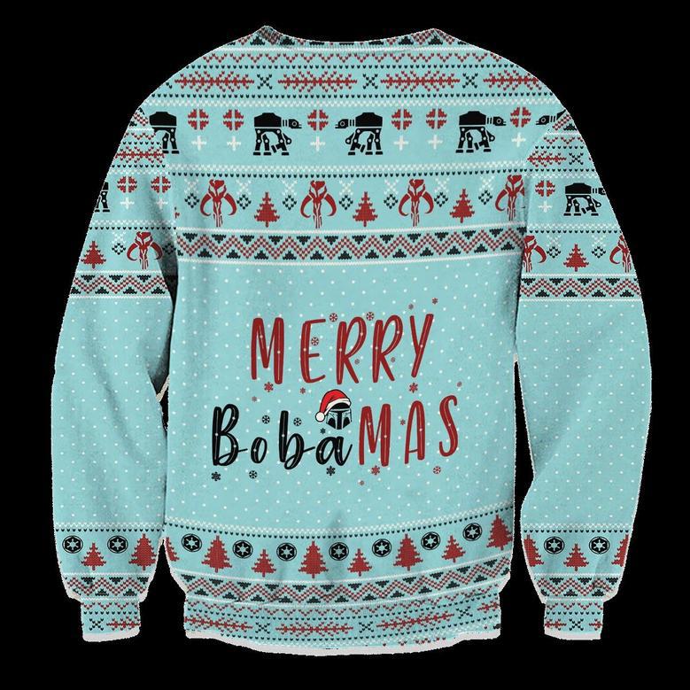 Merry Bobamas Ugly Christmas Sweater