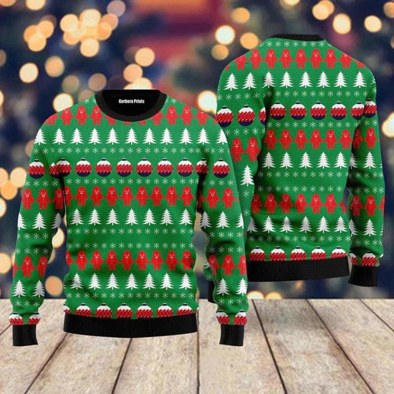 Merry Christmas A Son Of Nutcracker Pattern Ugly Christmas Sweater For Men & Women