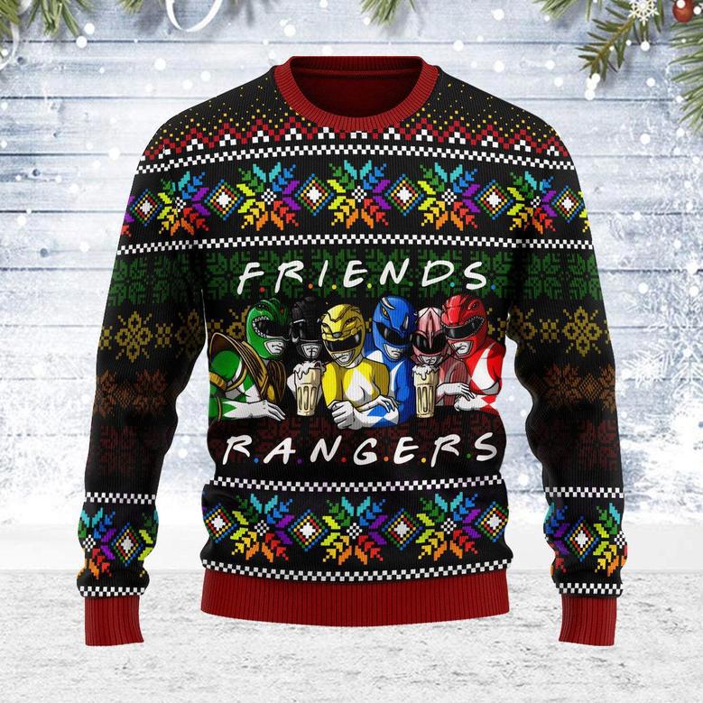 Merry Christmas Friend Rangers Unisex Wool Sweater