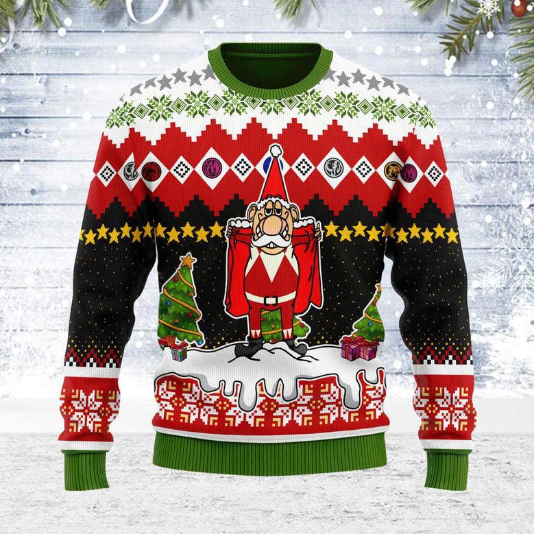 Merry Christmas Hoho Ranger Unisex Wool Sweater