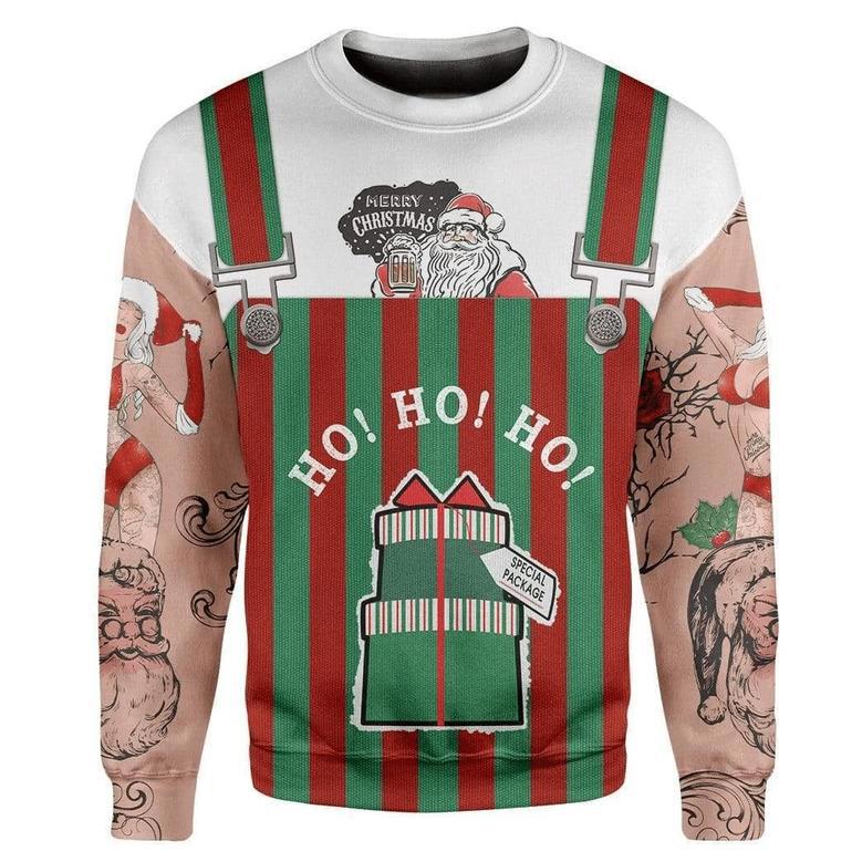 Merry Christmas Santa Ugly Christmas Sweater