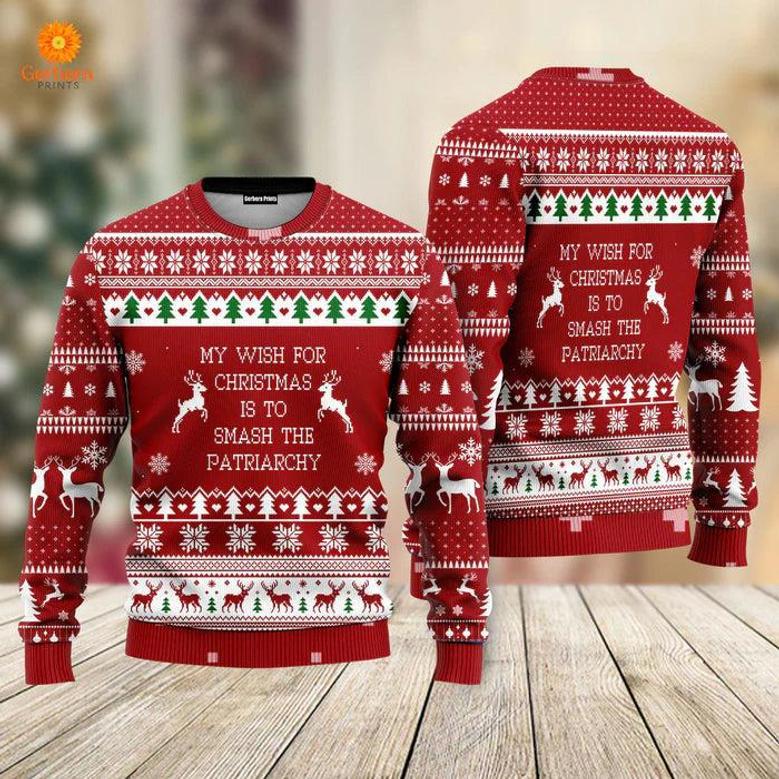 Merry Christmas Ugly Christmas Sweater For Men & Women