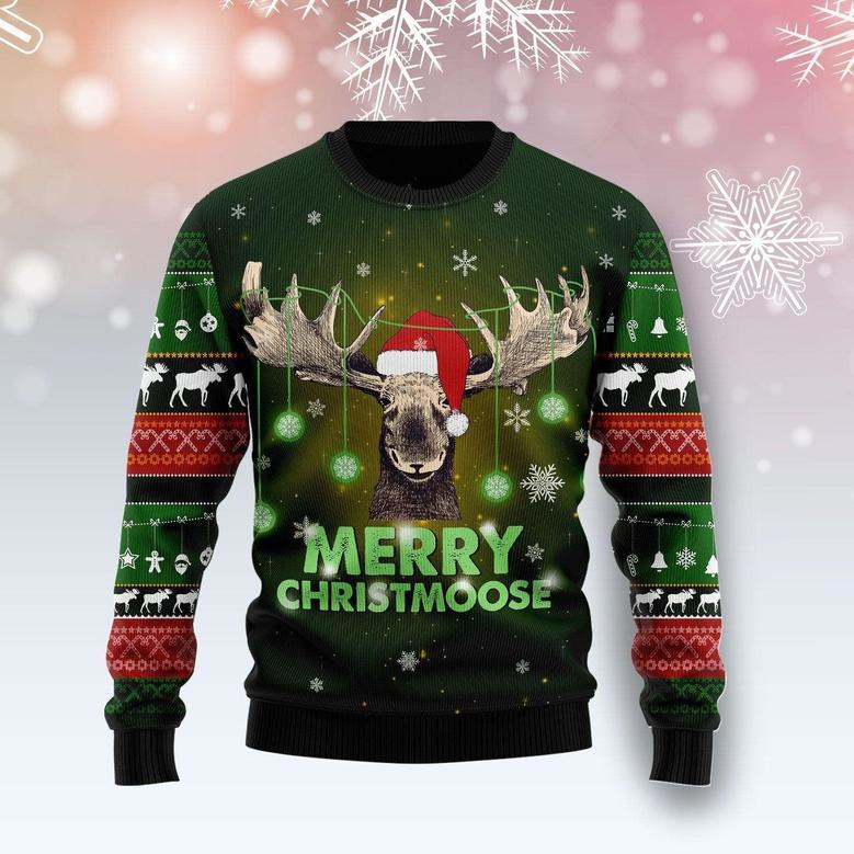 Merry ChristMoose Ugly Christmas Sweater