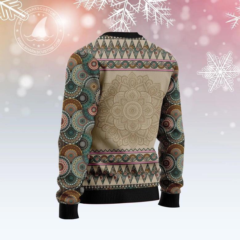 Michigan Mandala Ugly Christmas Sweater