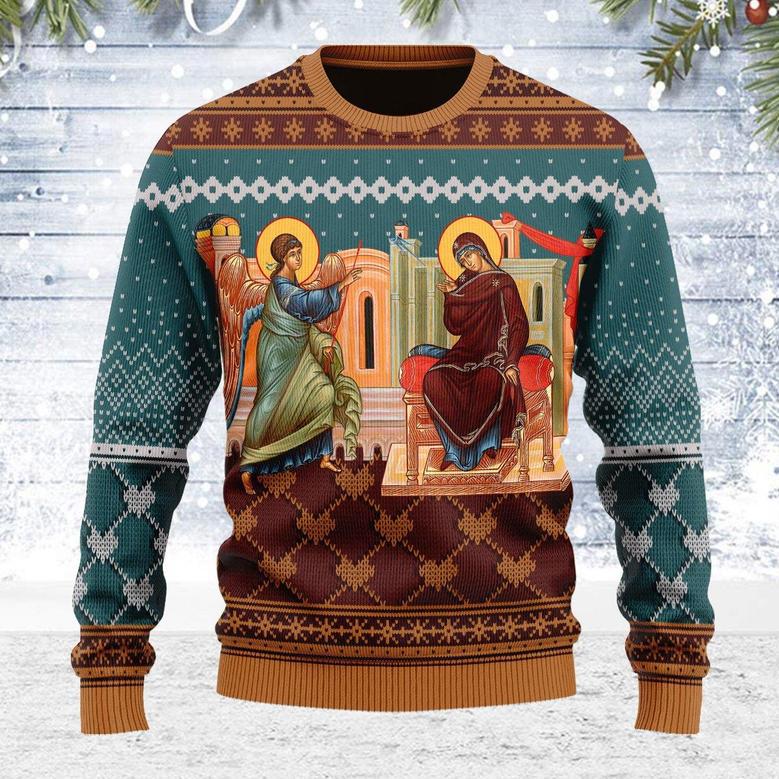 Mother of God Ugly Christmas Sweater