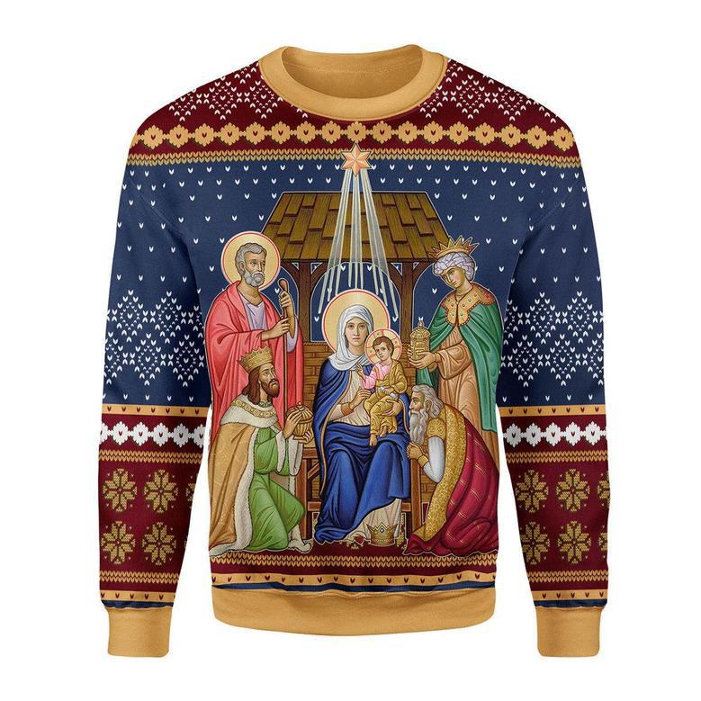 Nativity of Christ Christmas Sweater