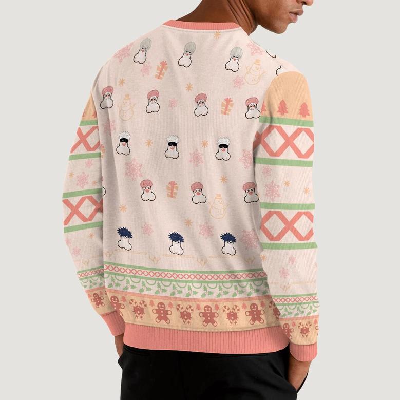 Naughty Jjk Xmas Ugly Christmas Sweater