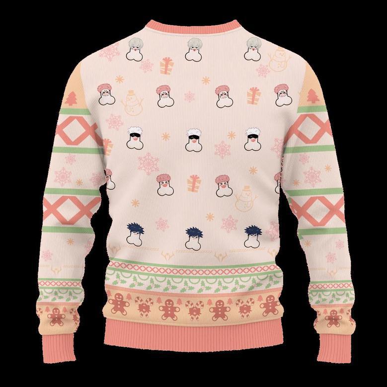 Naughty Jjk Xmas Ugly Christmas Sweater