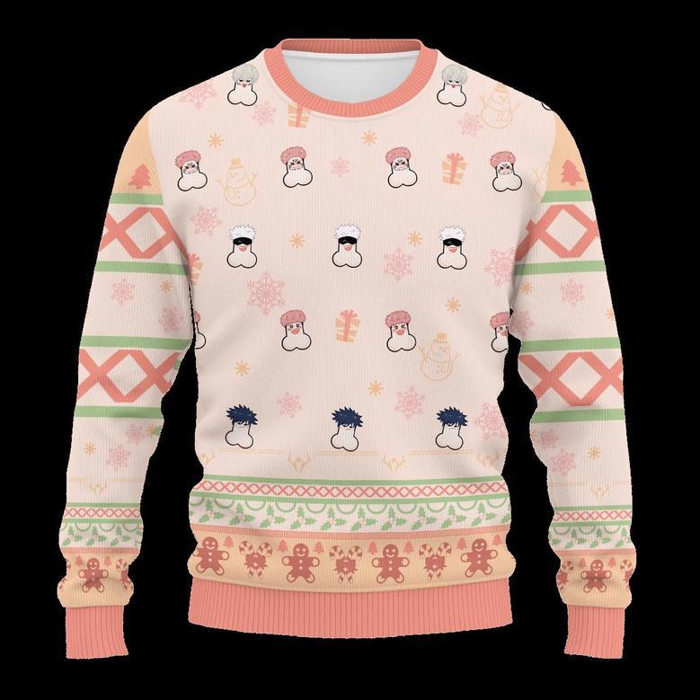 Naughty Jjk Xmas Ugly Christmas Sweater