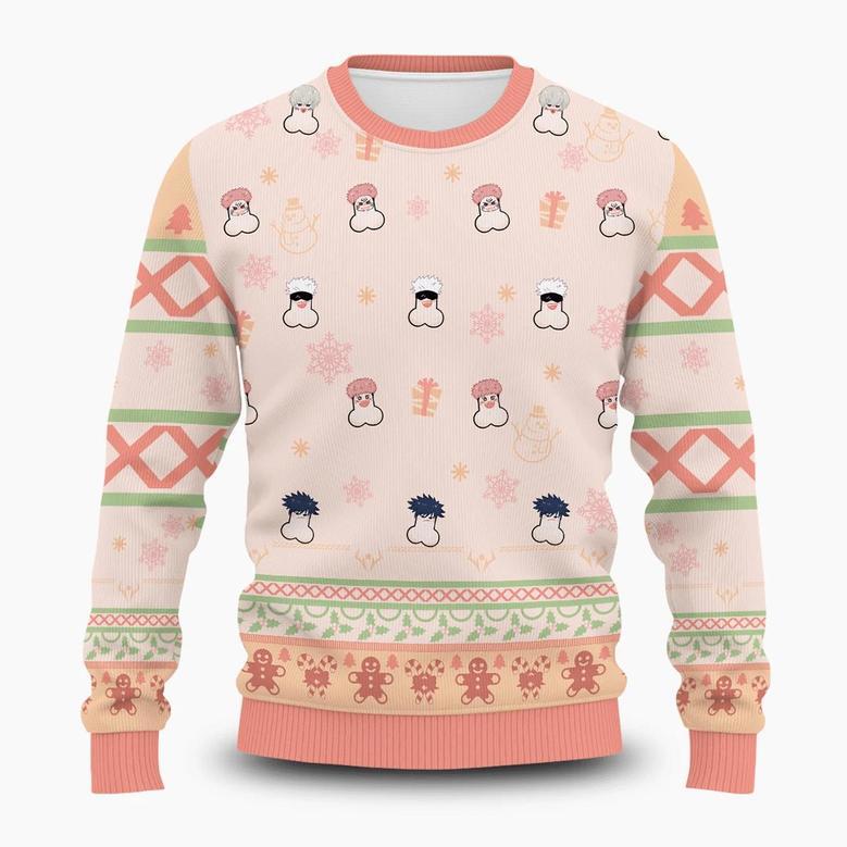 Naughty Jjk Xmas Ugly Christmas Sweater