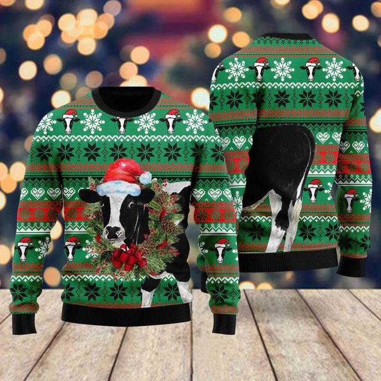 Naughty Ugly Cow Ugly Christmas Sweater For Men & Women