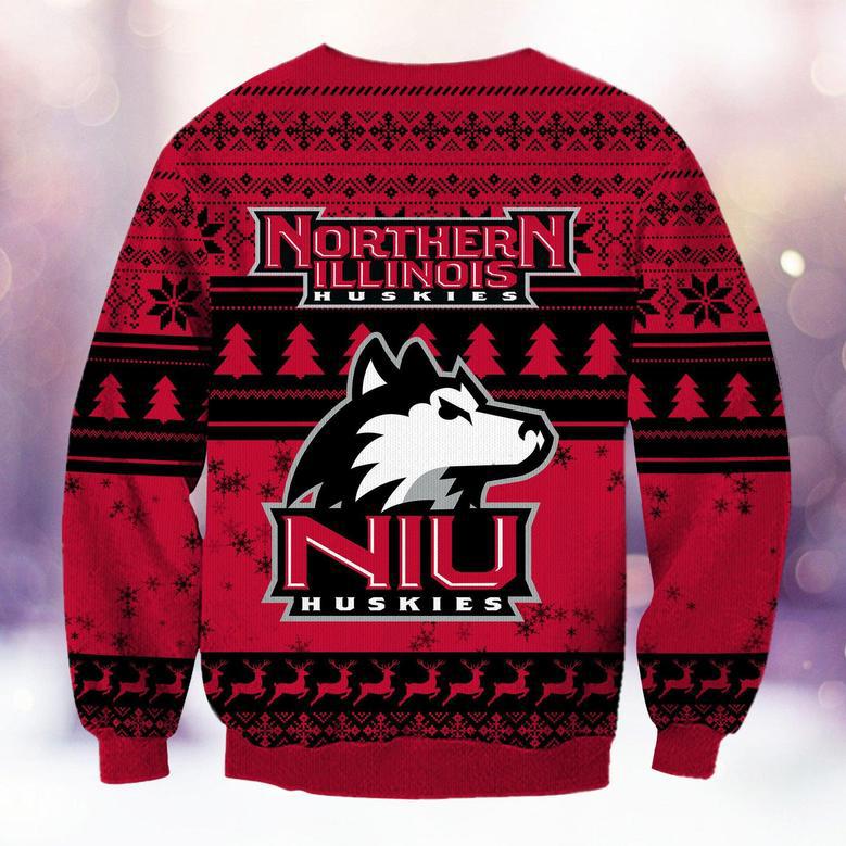 NC State Wolfpack Grinch Ugly Christmas Sweater