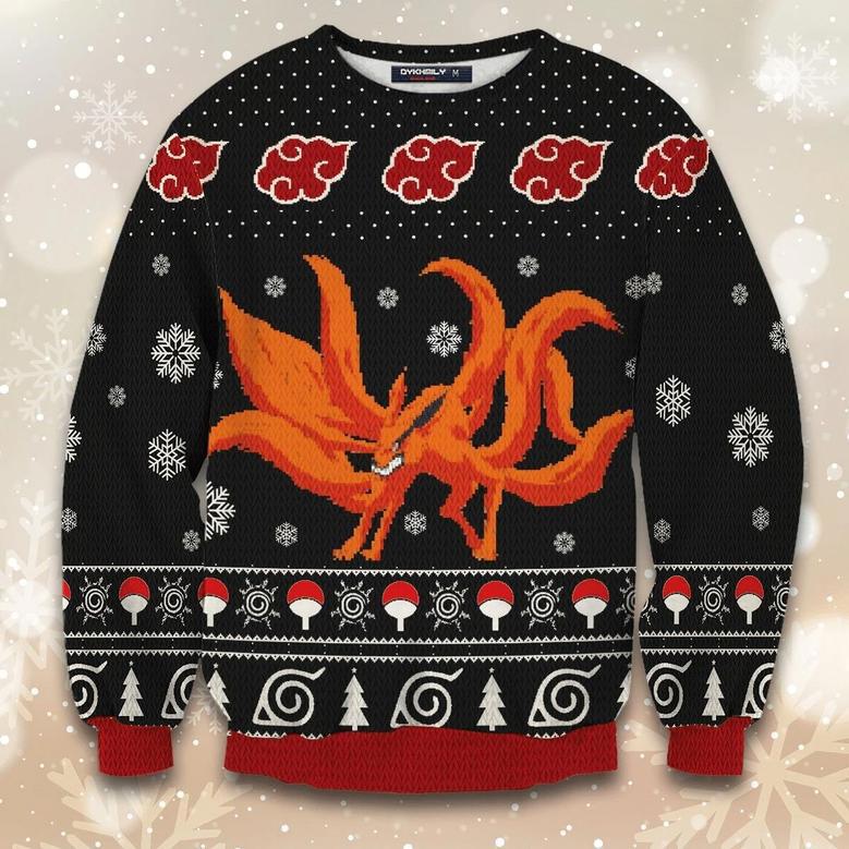 Nine Tailed Ugly Christmas Sweater