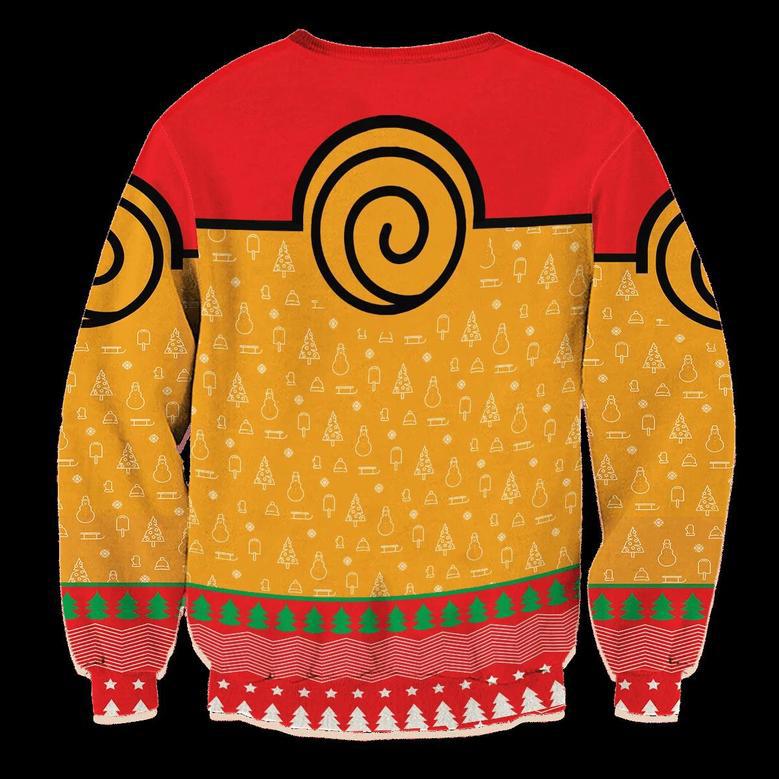 Nine Tails Christmas Chakra Ugly Christmas Sweater