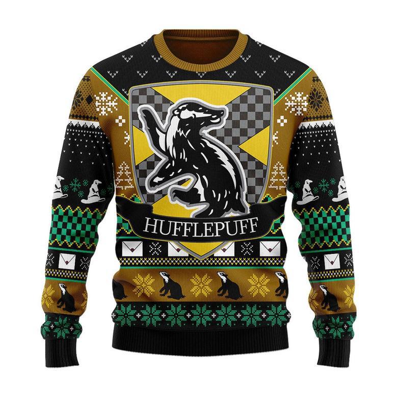 O Hufflepuff Night Christmas Sweater