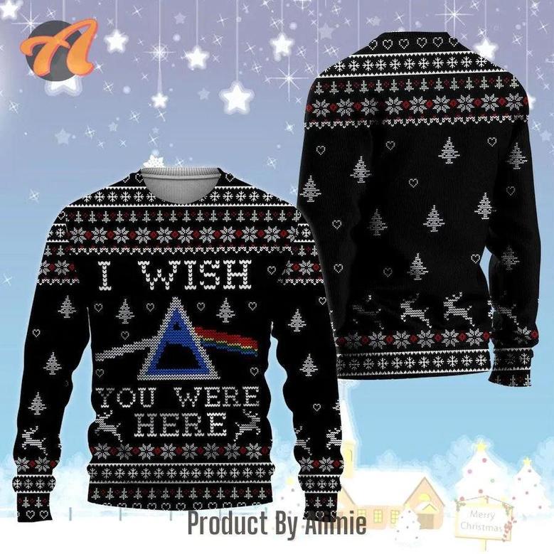 Pink Floy I Wish You Were Here Ugly Christmas Sweater, Jumpers