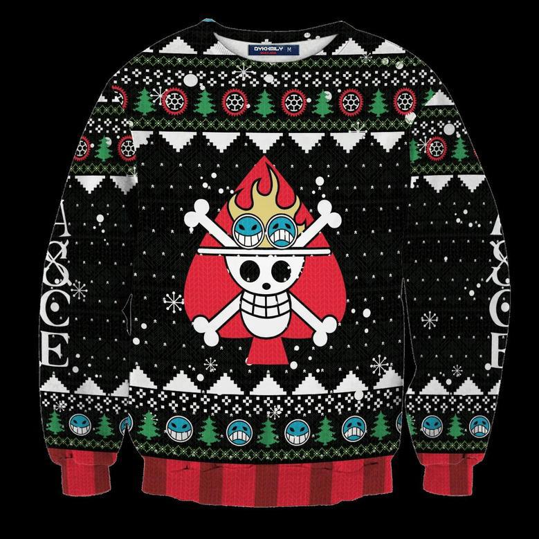 Pirate Ace Ugly Christmas Sweater