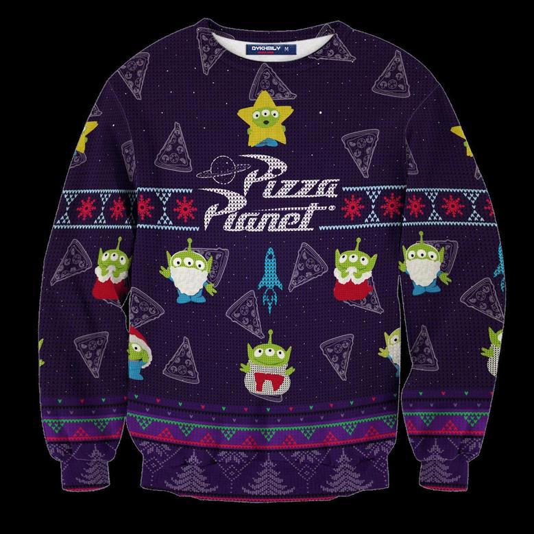 Pizza Planet Ugly Christmas Sweater