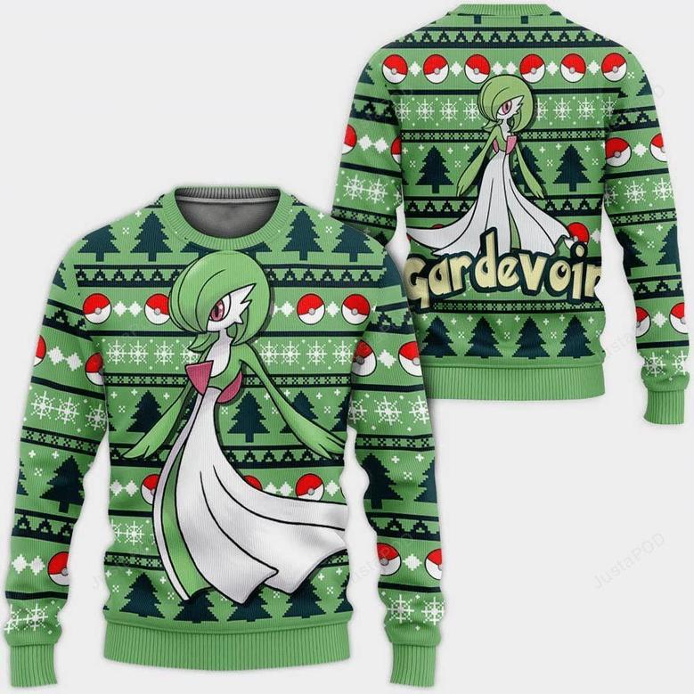 Pokemon Anime Gardevoir 28 Ugly Sweater Gifts