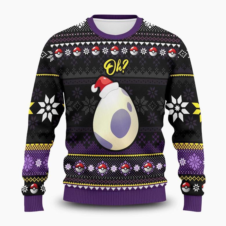 Pokemon Egg Ugly Christmas Sweater