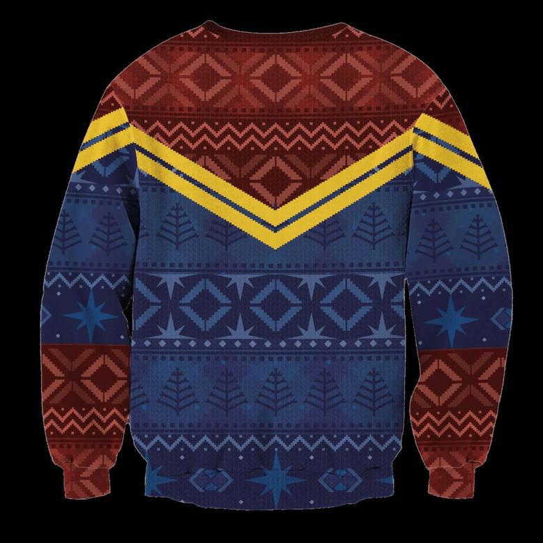 Protector Of Christmas Skies Ugly Christmas Sweater